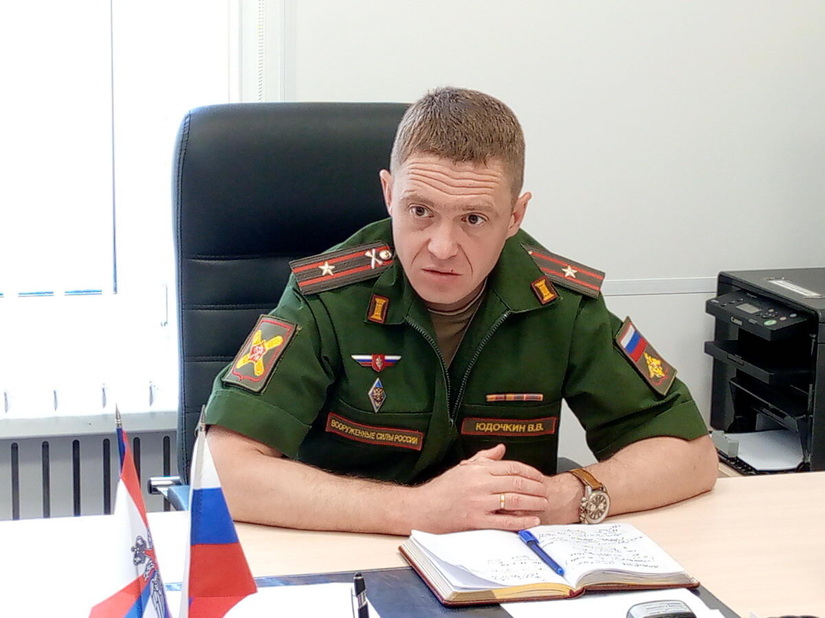 Майор Владимир Юдочкин