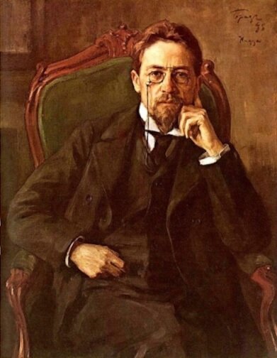Портрет А.П. Чехова. О.Э. Браз. 1898