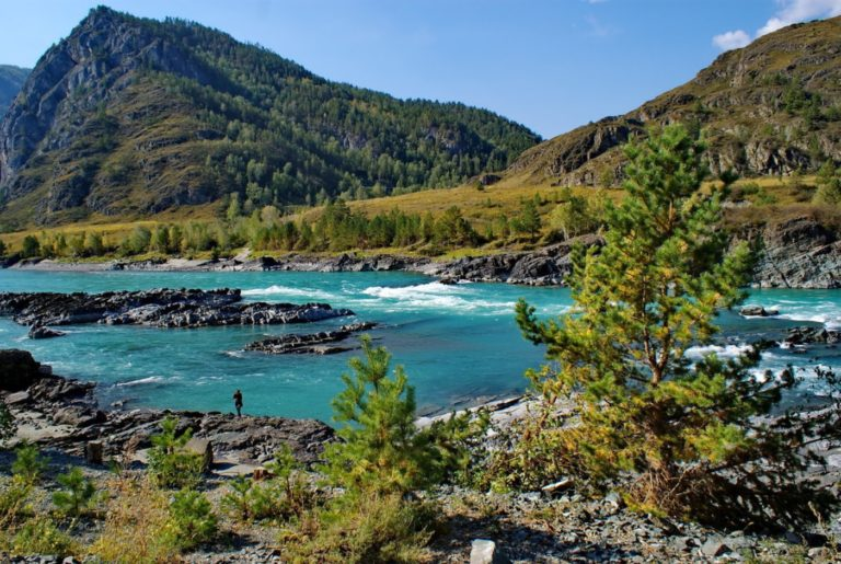 Река Катунь 