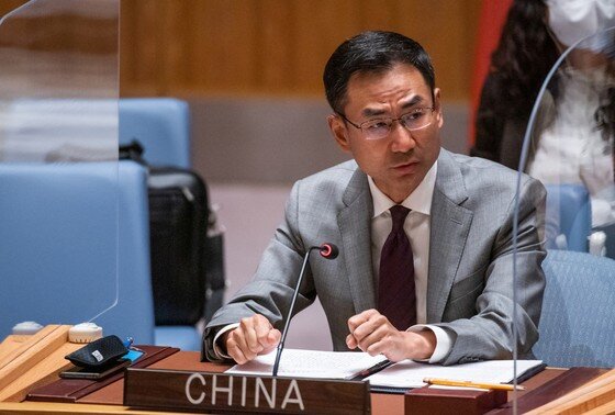    Заместитель постоянного представителя КНР при ООН Гэн Шуан