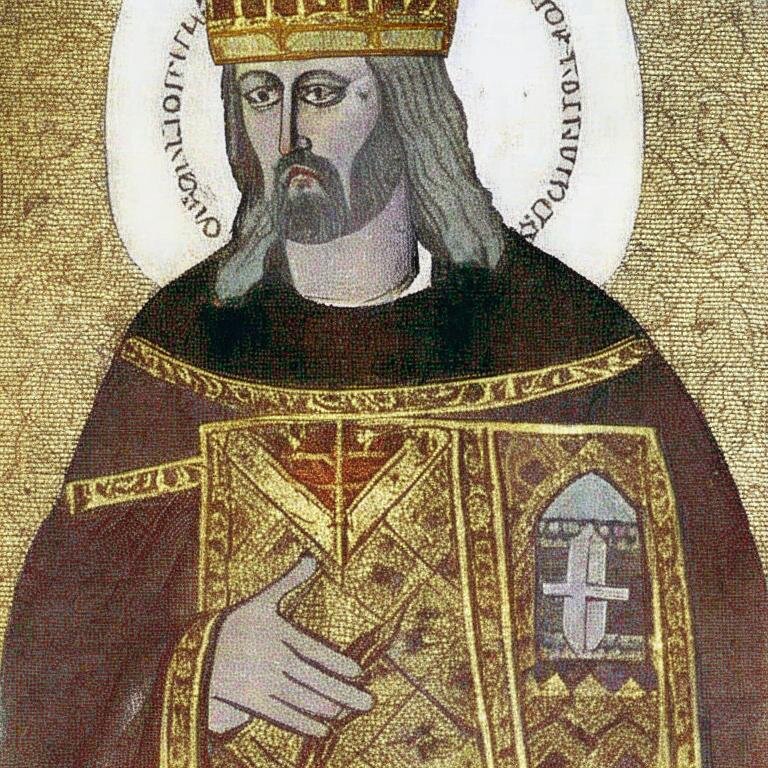 Лазарь Хребелянович (1329 — 15 июня 1389) — последний независимый правитель Сербии (1370—1389), святой Сербской православной церкви. Источник иллюстрации: https://rudalle.ru/check_kandinsky2/8627d5c4-f11d-4948-8fef-82743292e2da