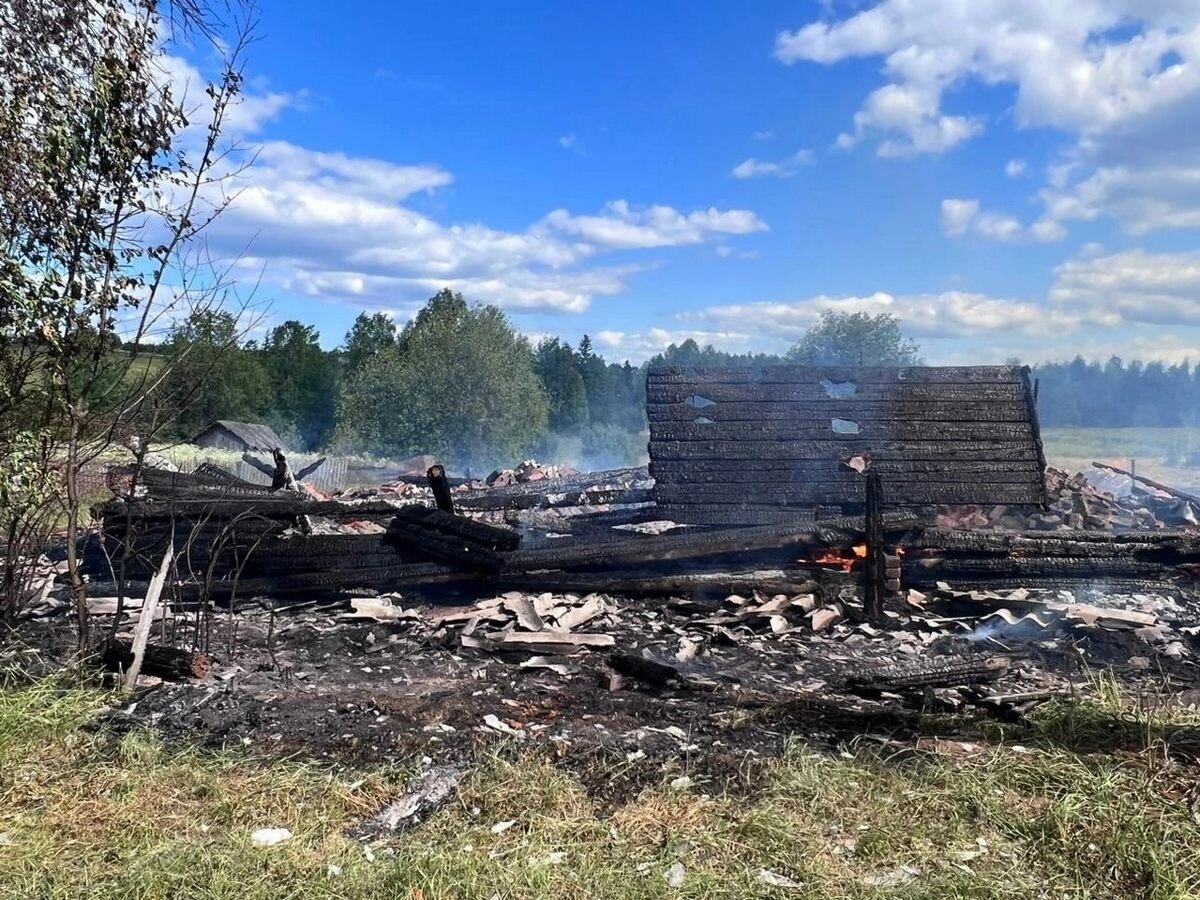 Пожар в слободе сегодня
