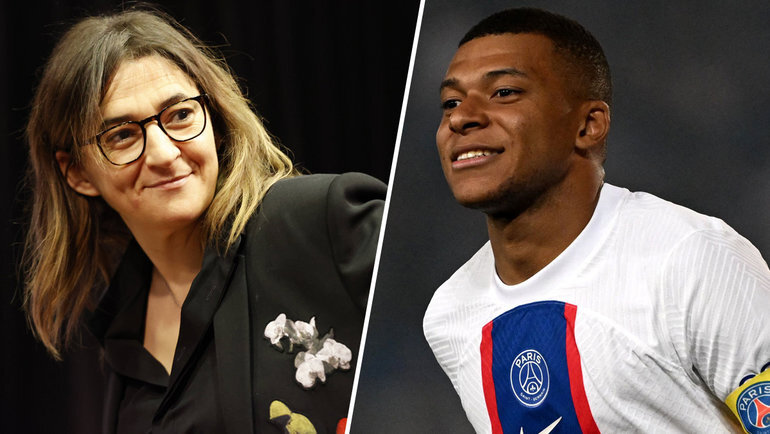    Килиан Мбаппе (справа) и его мама Файза.AFP Global Look Press