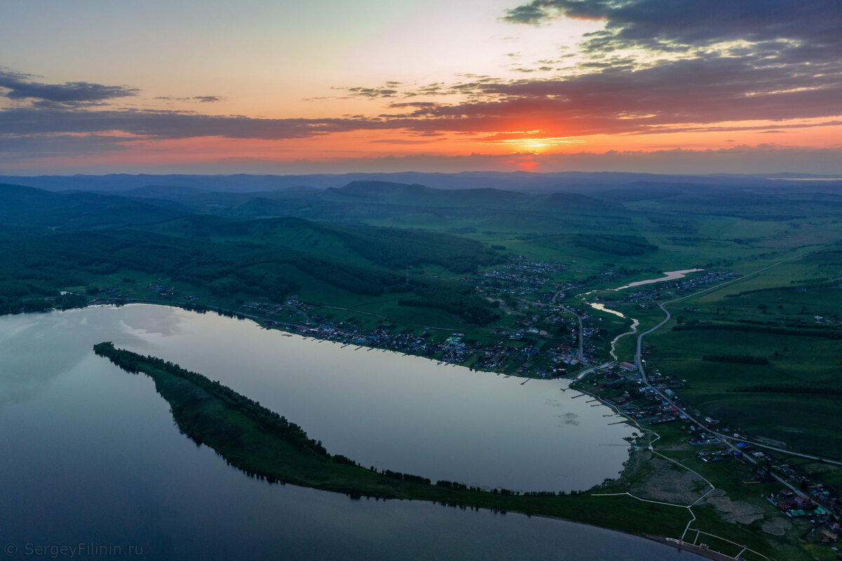 Красноярск Ачинск озеро беле