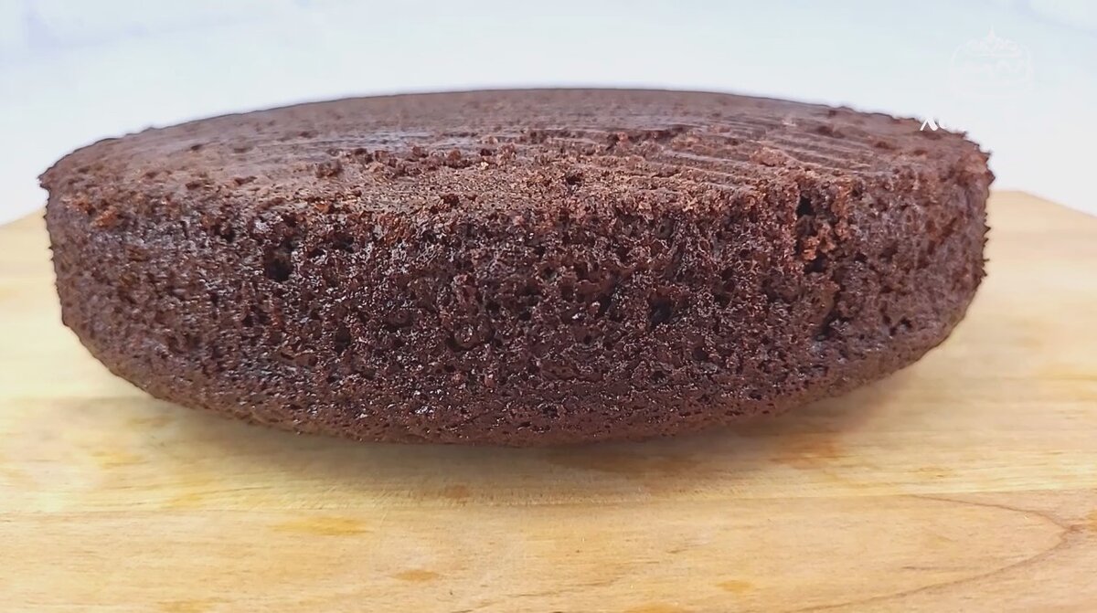 домашний Торт на кефире с какао 🎂 простой быстрый рецепт