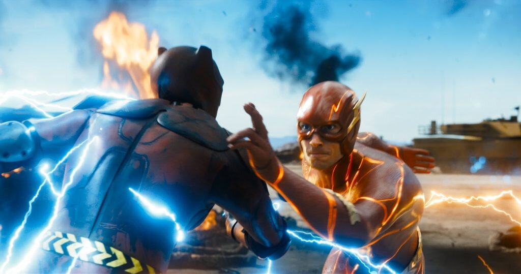 «Шикарная» картинка в недавнем Флэше при бюджете в 200 млн. 