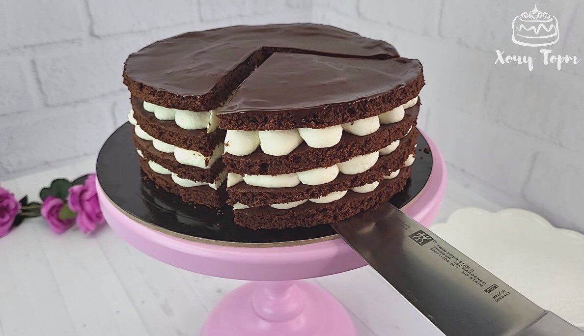 Домашний шоколадный торт Вупи Пай простой рецепт пошаговый