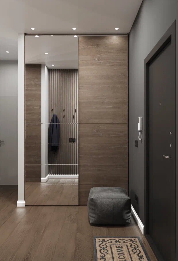 Ремонт в двушке 58 метров понравился всем членам семьи. Это чего-то ...