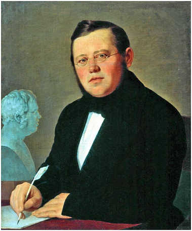 В.А. Тропинин. Портрет Михаила Николаевича Загоскина. 1830-е гг.