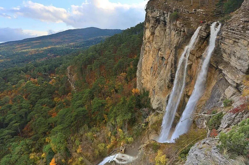 Водопад Учан - Су в Ялте.