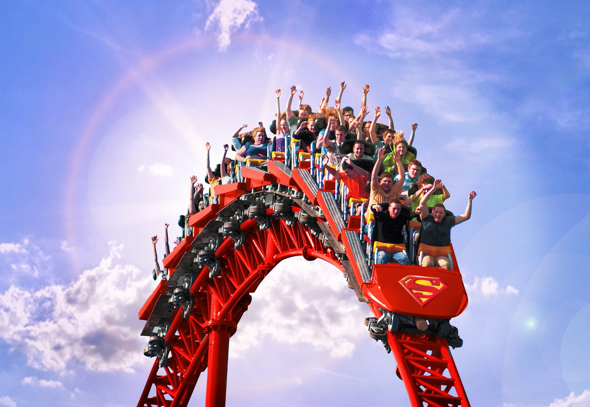Go on the rides. Roller Coaster аттракцион. Русские горки аттракцион в Америке. Парк порт Авентура карусели страшные. Диснейленд в Америке страшные аттракционы