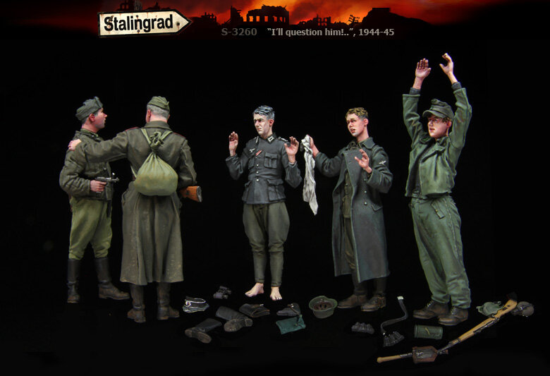 Сдающиеся немцы от Сталинграда, Камаз "Мастер" от Звезды в 43 и 72 масштабах, свежая порция от АДВ и другие новинки сборных моделей.