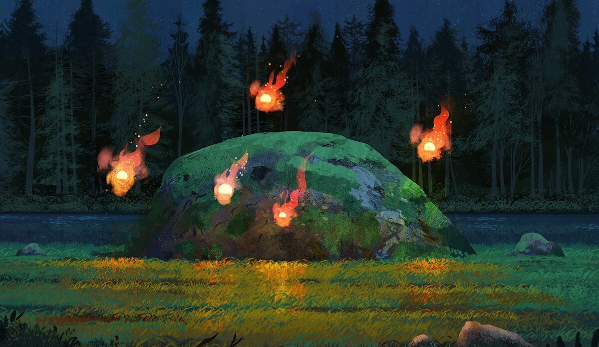 Встреча с подобными огнями весьма опасна.
Источник фото: https://gamerwall.pro/uploads/posts/2021-12/1638828030_15-gamerwall-pro-p-bolotnie-ogni-fentezi-krasivo-oboi-15.jpg