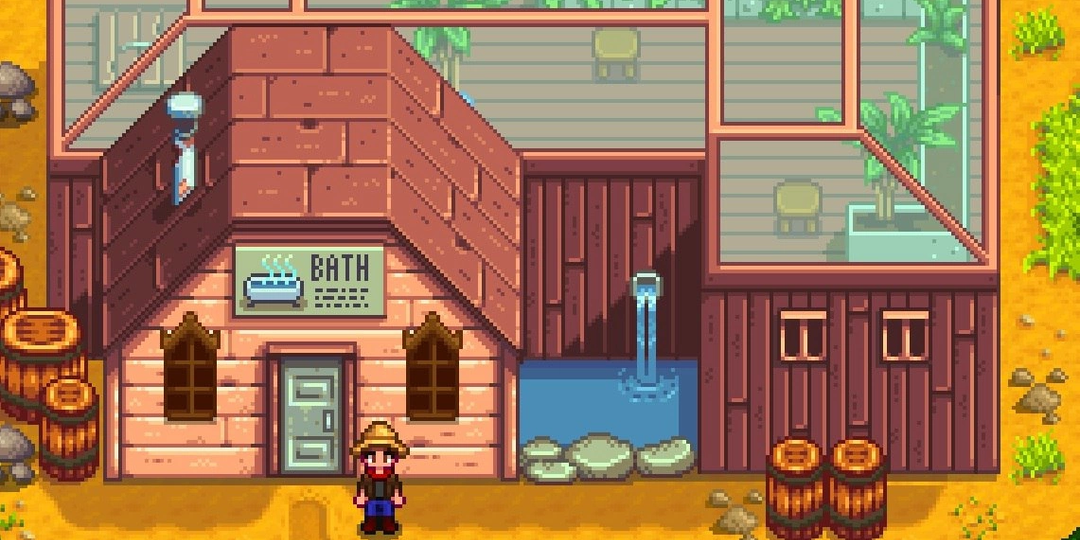 Сауна в Stardew Valley