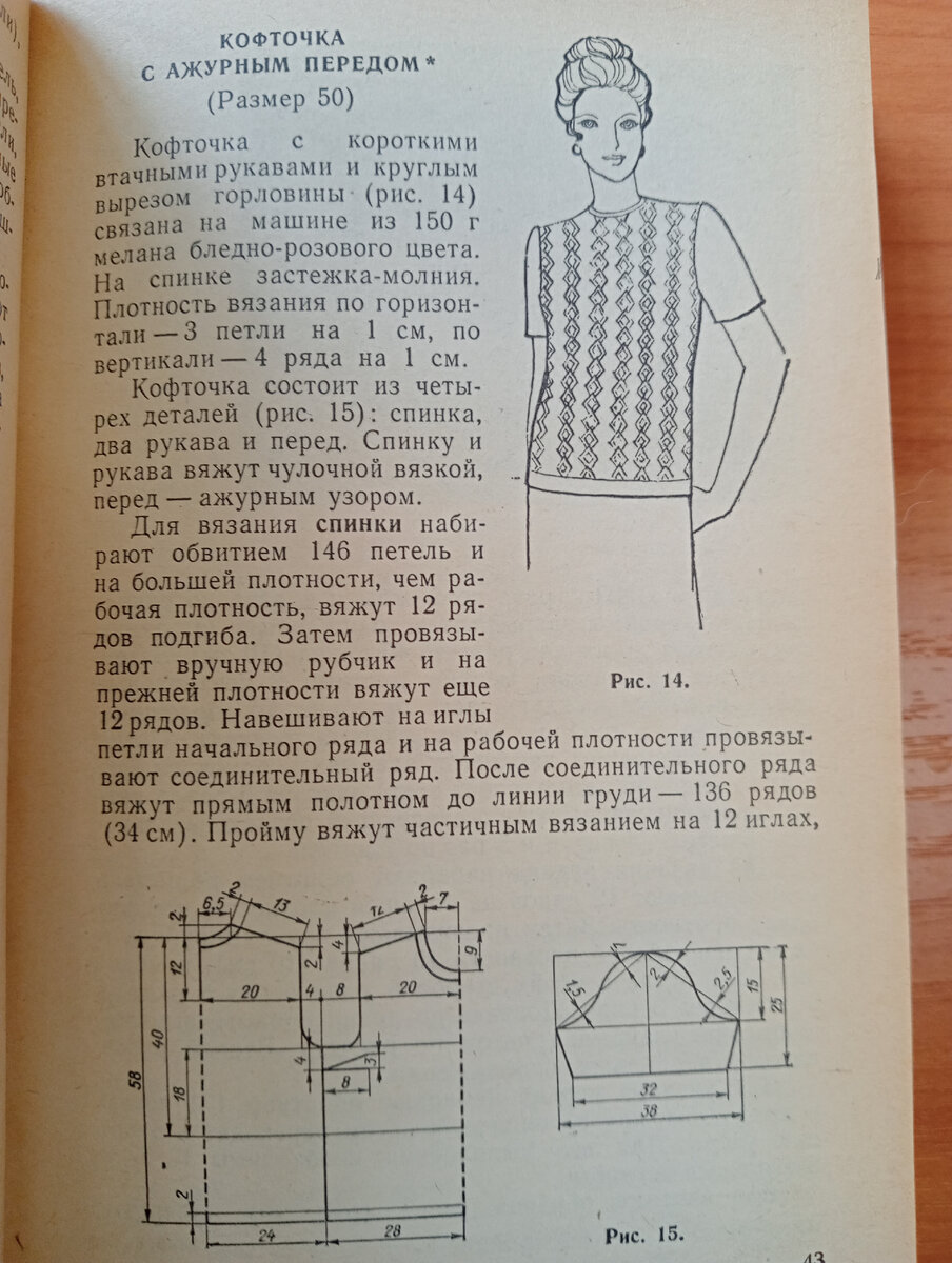 Книга по вязанию 1976 года Модели вязаной одежды | Knittwins.tatanata22 |  Дзен