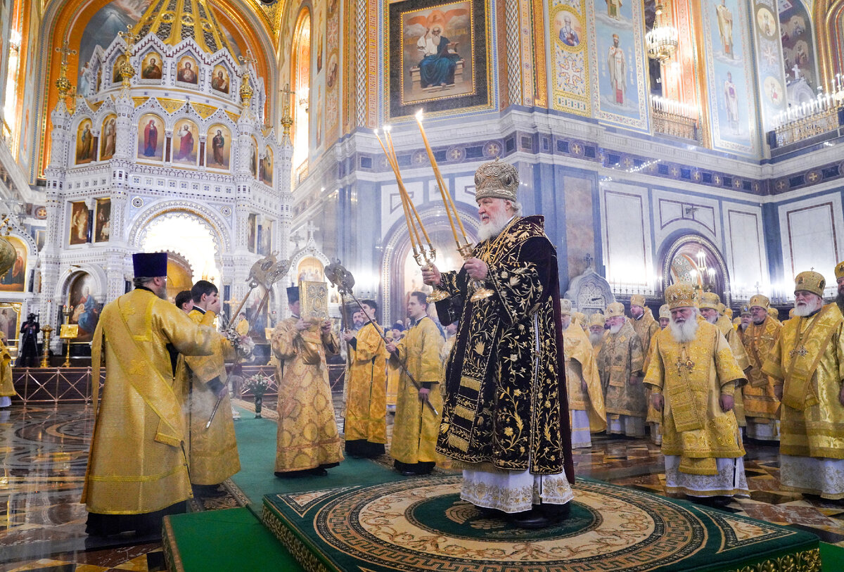 Храм Патриарха Кирилла в Москве