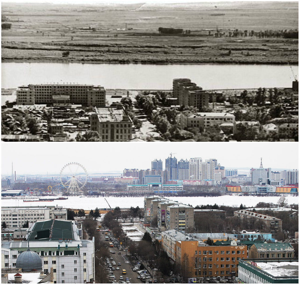 Ретроспектива: Россия, г. Благовещенск и Китай 1969 год. Источник: Яндекс