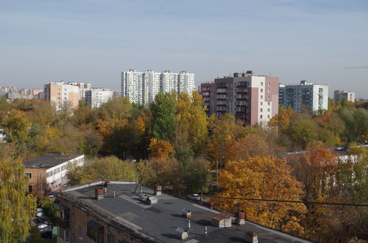 Вид на Можайский район. Фото автора