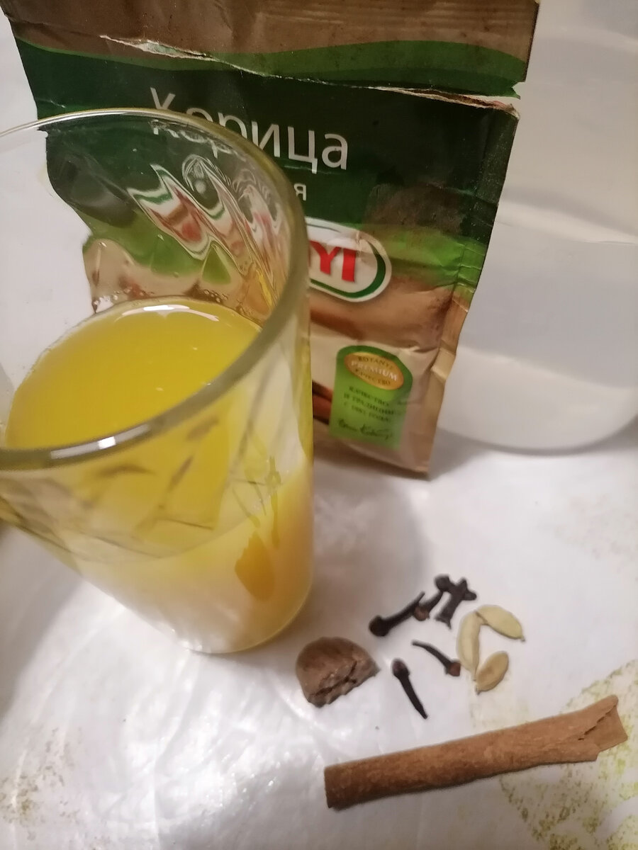 Специи для апельсинового чая, фото автора