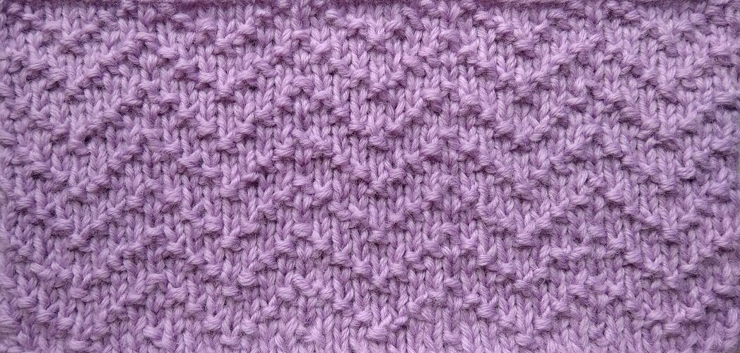 Лицевая сторона узора Зигзаг