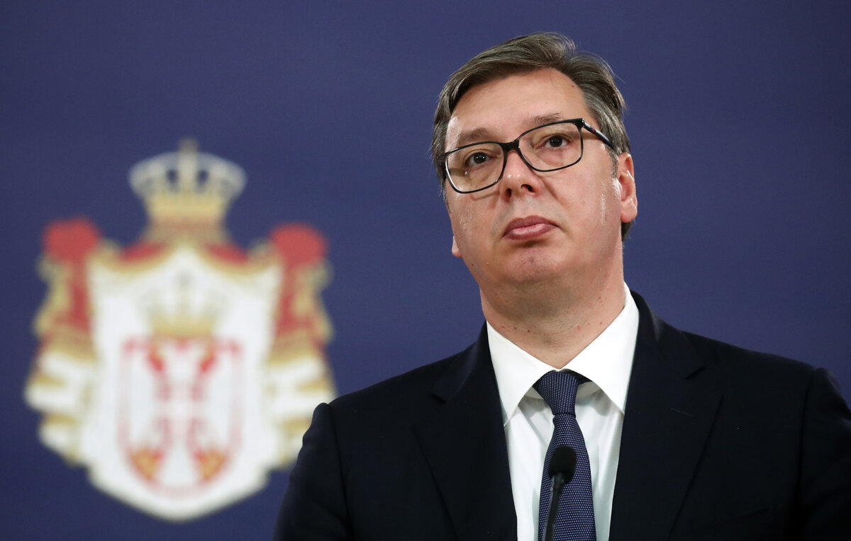    Президент Сербии Александар Вучич   Валерий Шарифулин/ТАСС