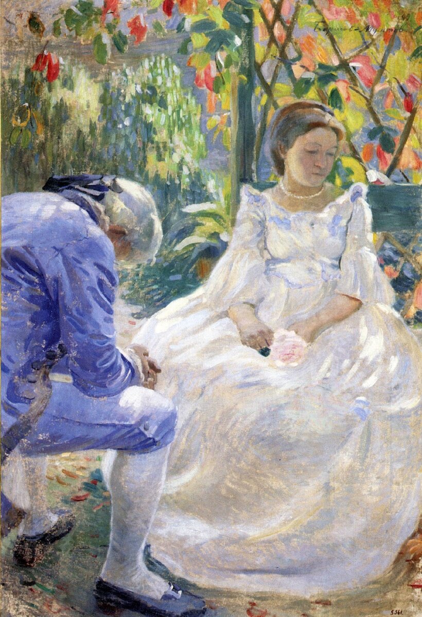 «Осенний мотив», Виктор Борисов-Мусатов. Источникhttps://muzei-mira.com/kartini_russkih_hudojnikov/3056-osennij-motiv-viktor-borisov-musatov-opisanie-kartiny.html