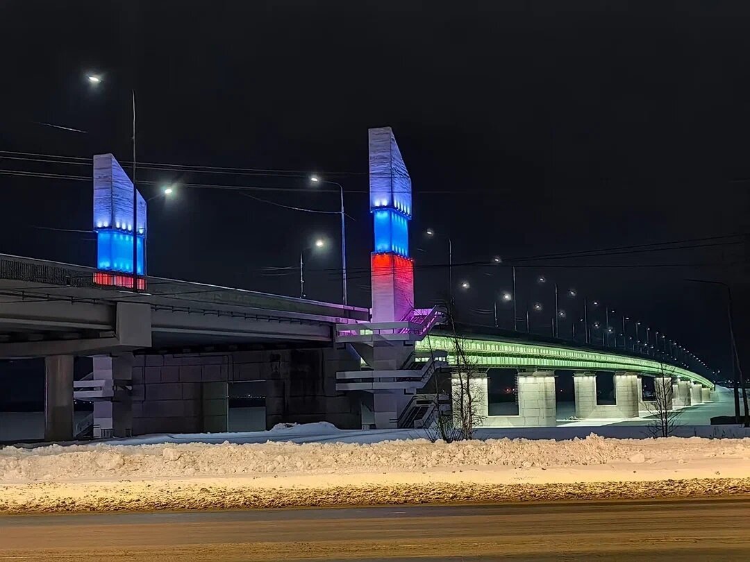 Краснофлотский мост архангельск