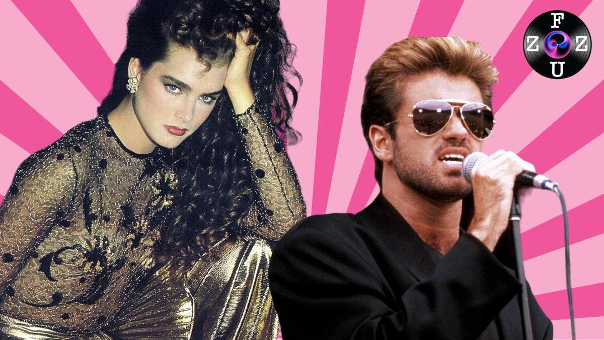 Брук Шилдс и Джордж Майкл