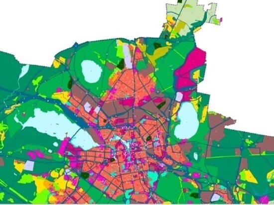     новый генплан Екатеринбурга / фото: документация генплана
