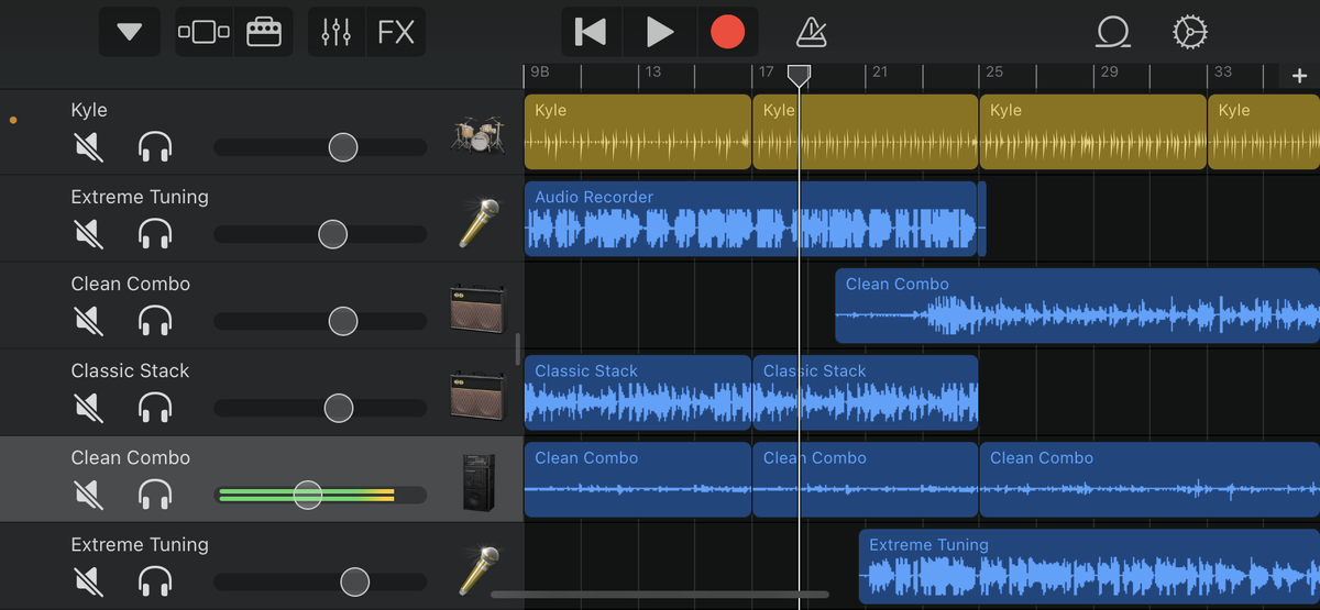 Наброски одного из треков