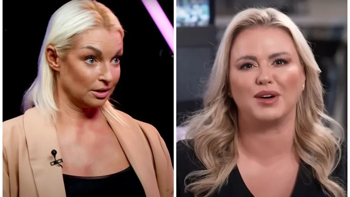 Анастасия Волочкова и Анна Семенович. Фото: кадр из видео