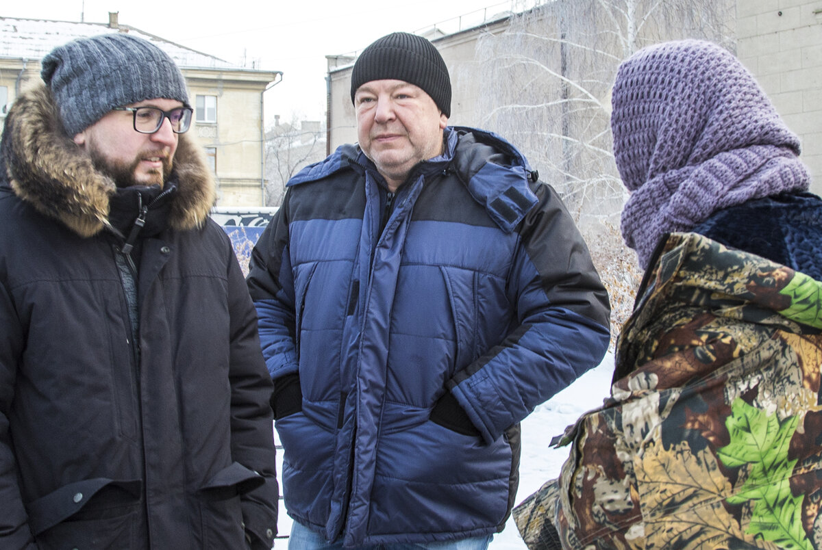 Николай Ларионов, Александр Робак и Юлия Марченко