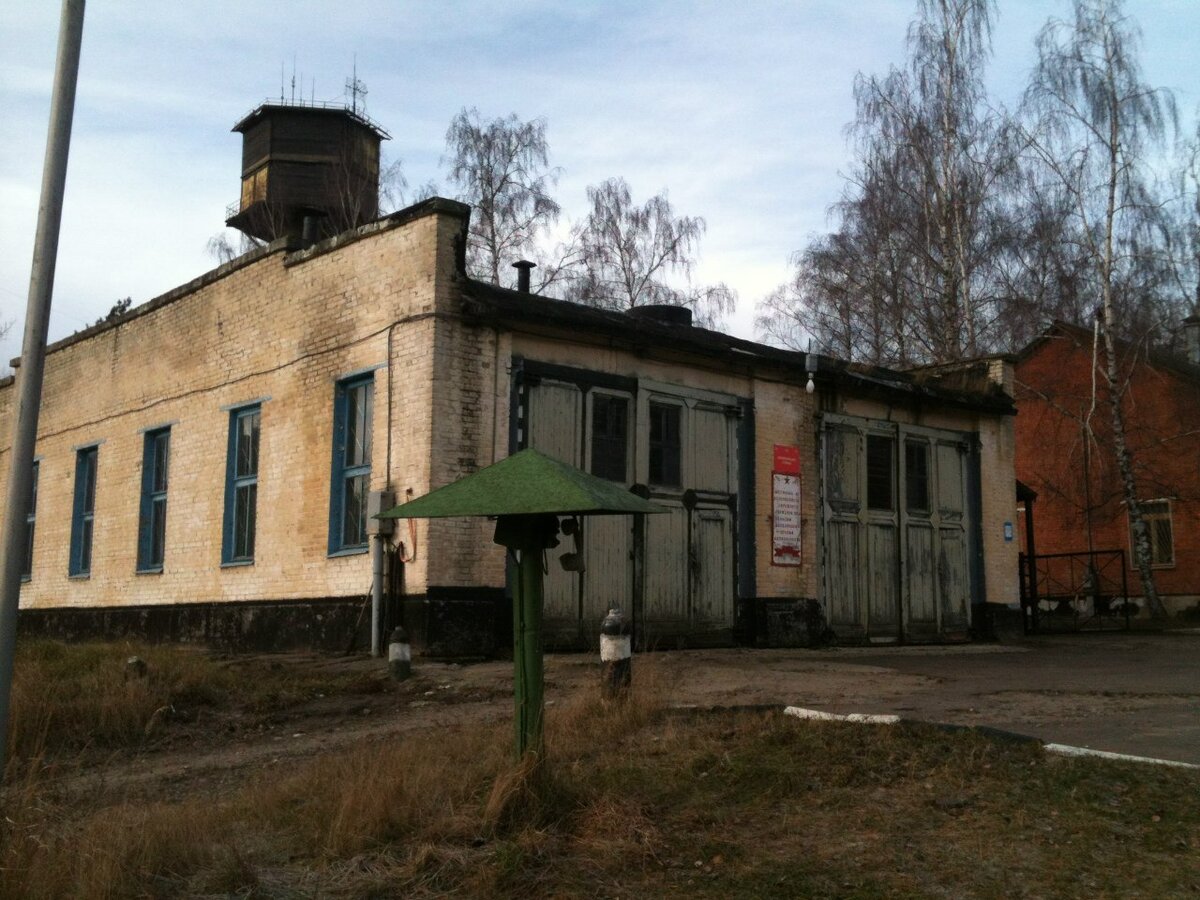 Гараж и грибок патрульного