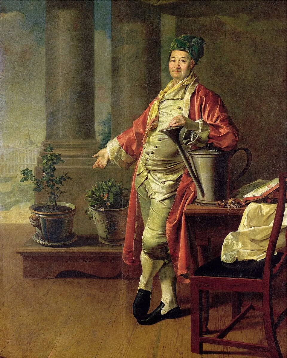 ДМИТРИЙ ЛЕВИЦКИЙ. ПОРТРЕТ ПРОКОФИЯ ДЕМИДОВА (ФРАГМЕНТ). 1773. ГОСУДАРСТВЕННАЯ ТРЕТЬЯКОВСКАЯ ГАЛЕРЕЯ, МОСКВА