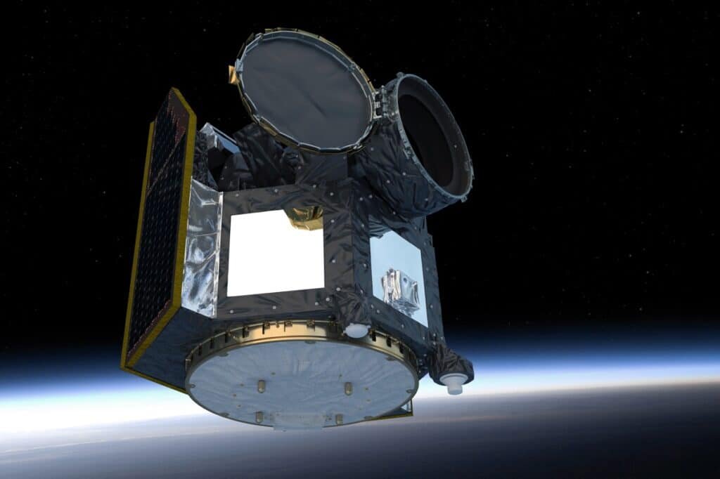   Cheops за работой: взгляд художника / ©ATG, ESA