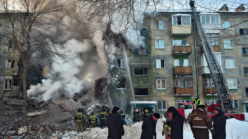 Фото: Влад Некрасов / Коммерсантъ📷По данным МЧС, в результате взрыва разрушено около 30 квартир