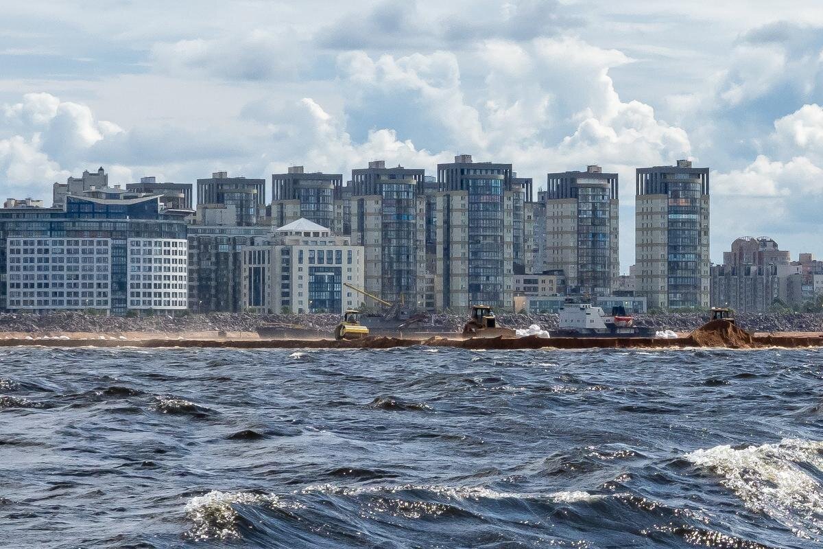 намыв васильевского острова