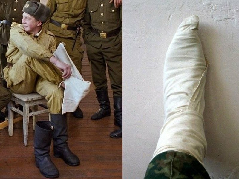 Это портянки