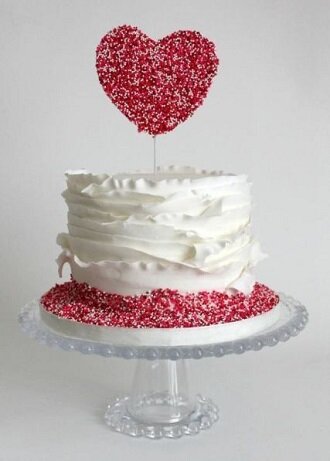 Торты на День влюбленных на заказ | Exclusive Cake