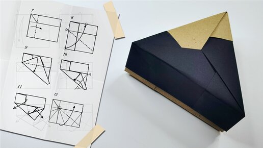 Оригами коробочка из бумаги схема для начинающих - подборка видео уроков