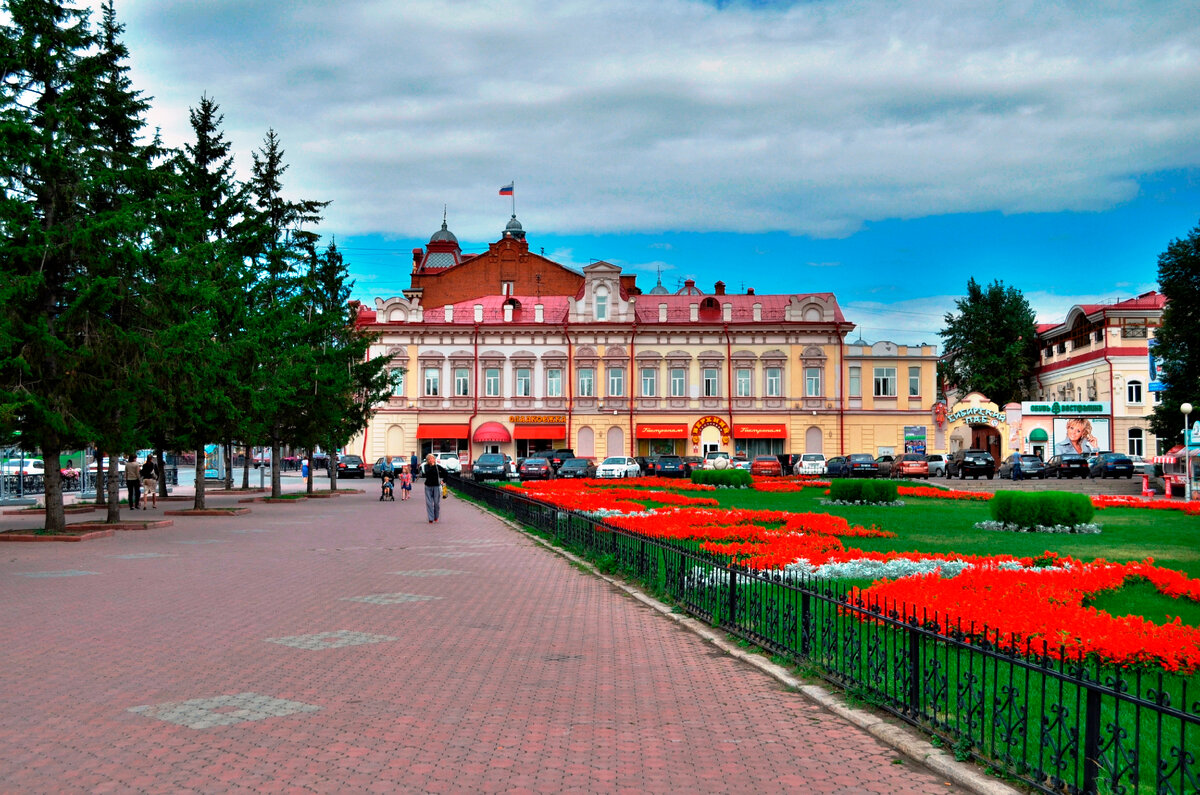 томск красивые места для