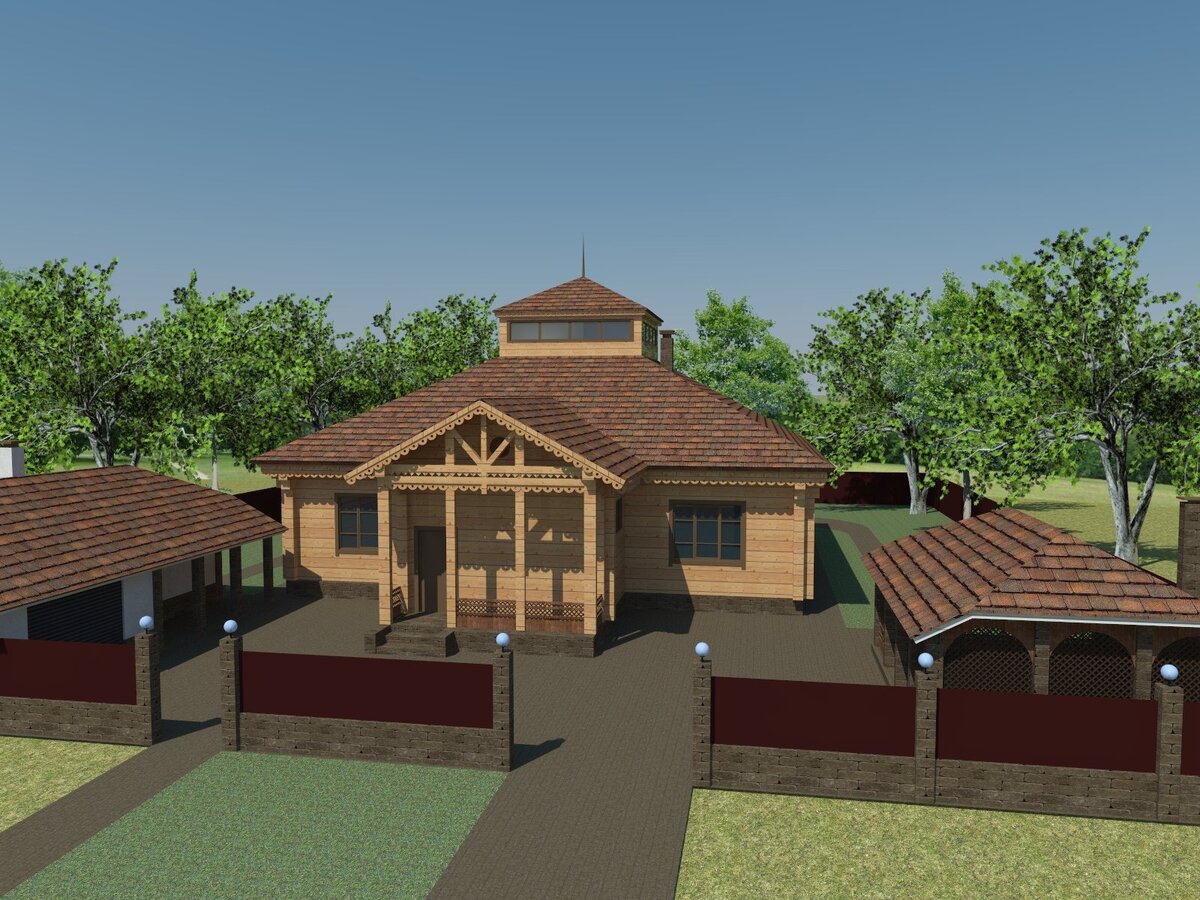 Проект дома "Индра", 174 м2