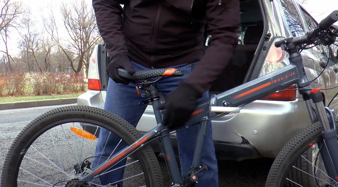 Сборка складного горного велосипеда STARK COBRA