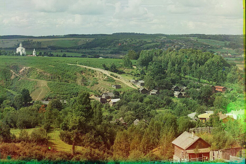 Панорама дореволюционного Смоленска