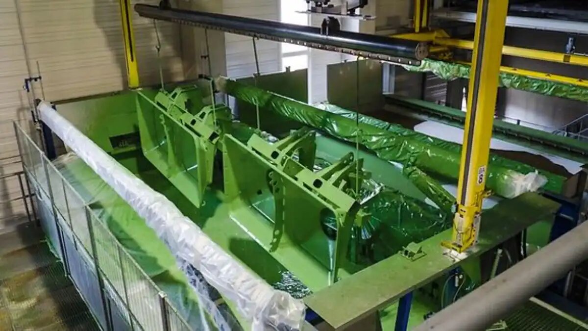 Фото: Пресс-служба Amazone Новый процесс окраски навесных и прицепных разбрасывателей удобрений Amazone
