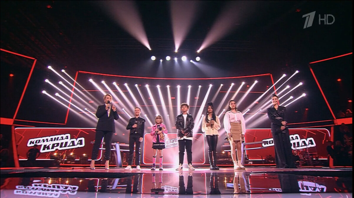 Скрин сделан автором из ролика шоу Голос дети 