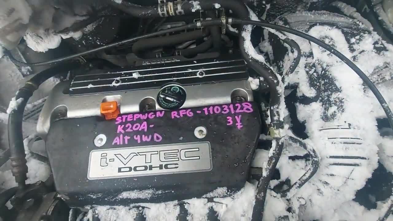 Номер двигателя хонда степвагон где находится B20B двигатель Хонда В20В 2.0 литра