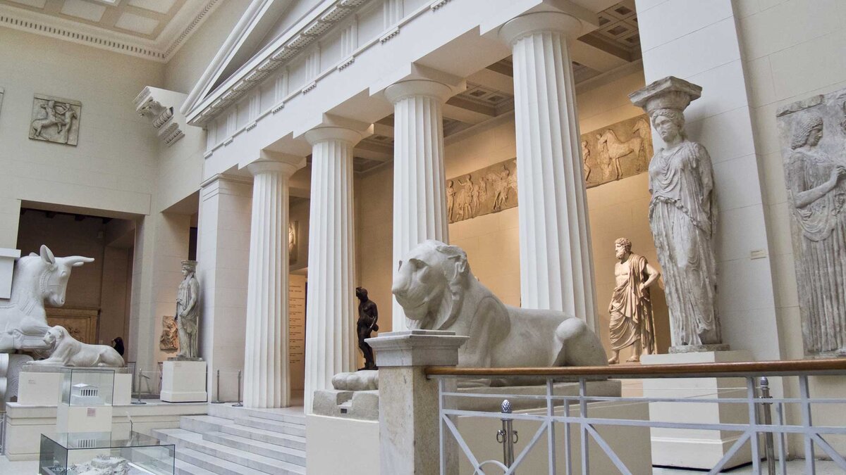 Один из залов Пушкинского музея