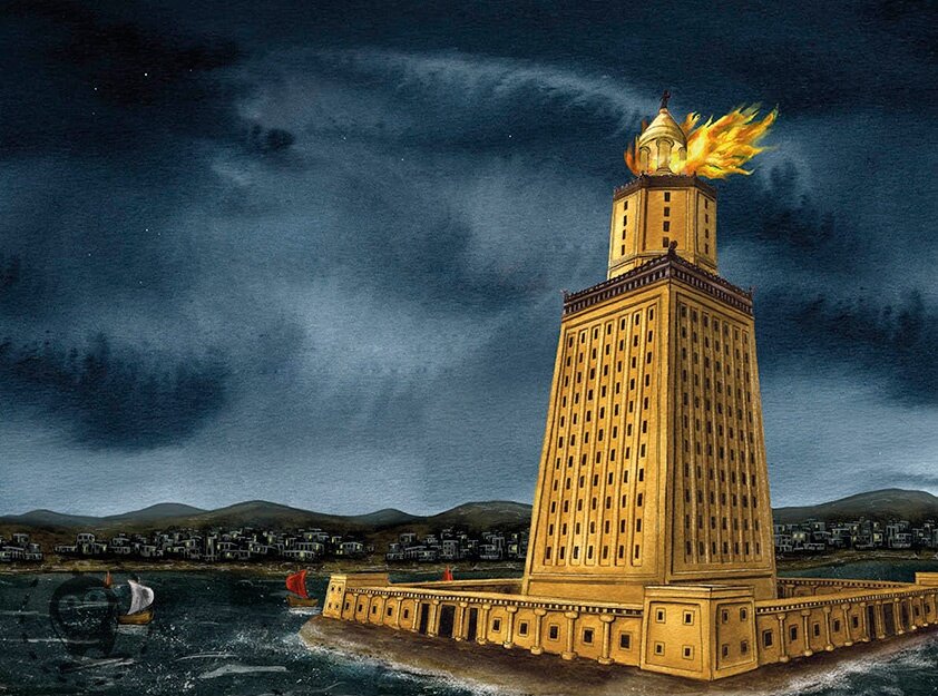 История Александрийского маяка - одного из семи чудес света, простоявшего  1500 лет | Я КЛАДОИСКАТЕЛЬ | Дзен