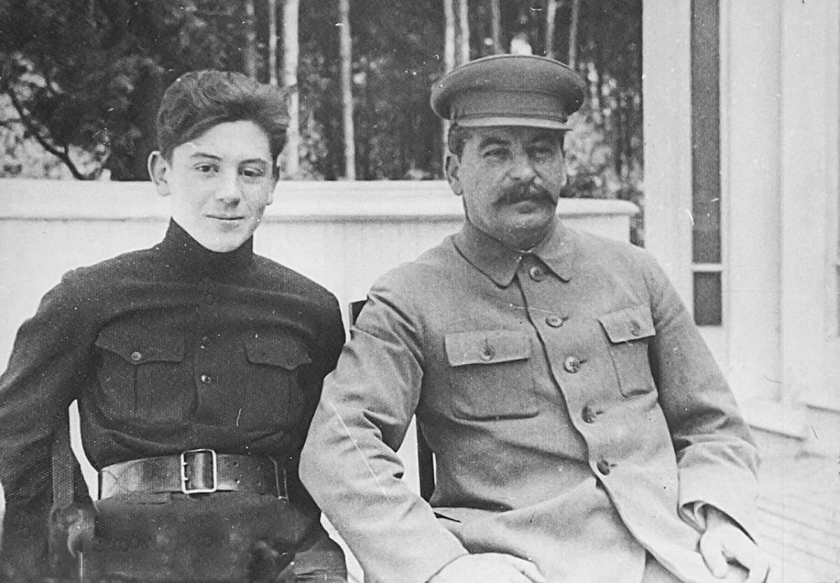 Василий и Иосиф Сталины
